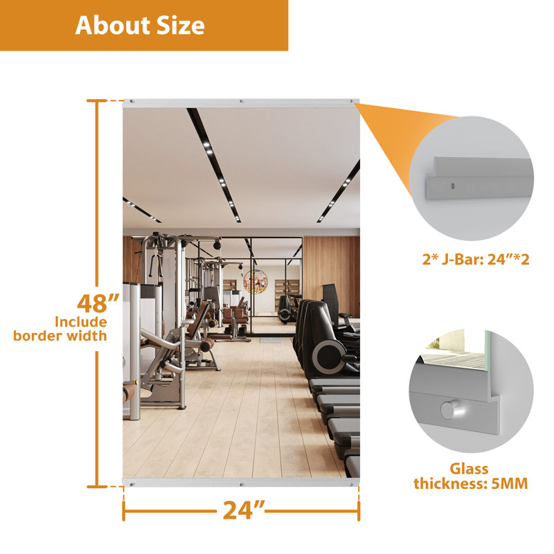 Miroir de gym