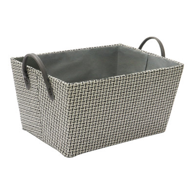 JVL Fabric Decorative Basket