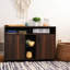 Buffet en MDF de 48,5 po avec 2 portes et tablettes Janter