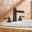 8-16 Inch 3 Holes 2 Handle Widespread Bathroom Sink Faucet-45090089-45090090