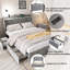 Daycia Upholstered Single (3') Velvet Drawers Bed Frame
