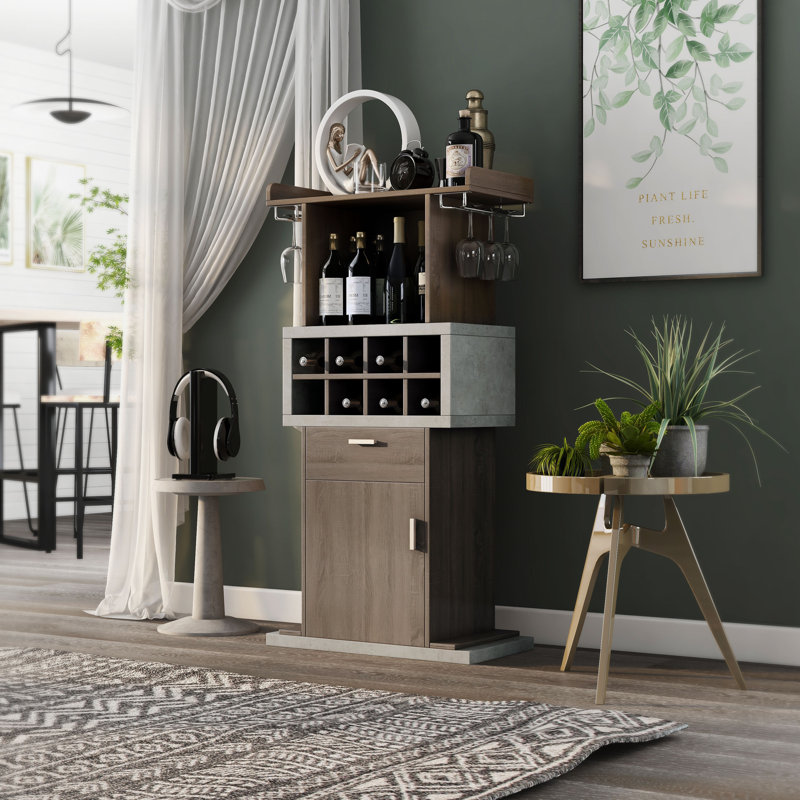 Glick 26.77'' Bar Cabinet