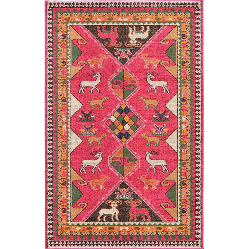Beverley Abstract Indoor Rug, Rectangle 5' x 8'