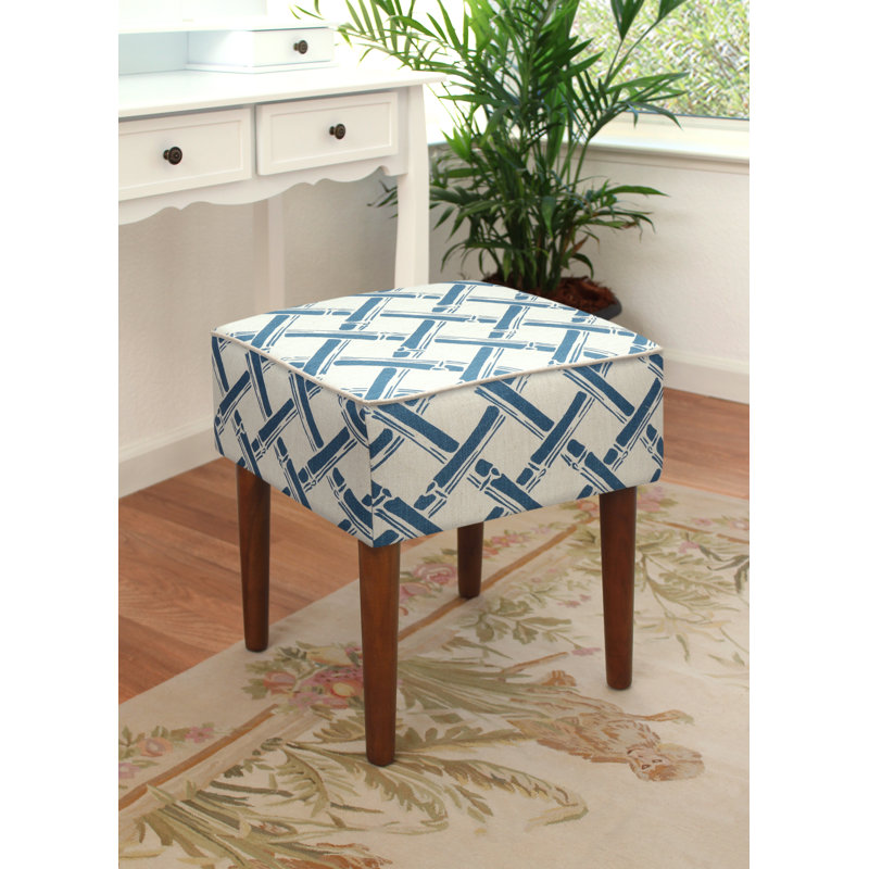 Tabouret de coiffeuse, Bleu marine