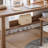 Brown Rectangular Solid Wood desk-108954331