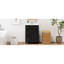 Meuble-lavabo noir - Lavabo en céramique et solution compacte avec rangement de 24 pouces-479579269