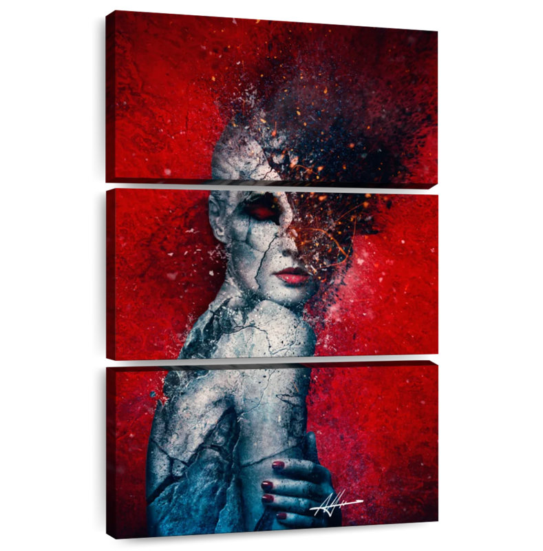 Hitzel Indifference, 50" H x 32" W