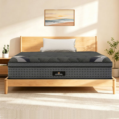 Matelas hybride mi-ferme en mousse à mémoire de forme à haute résilience avec isolement de mouvement et protection de la colonne vertébrale pour hôtel, chambre à coucher, appartement