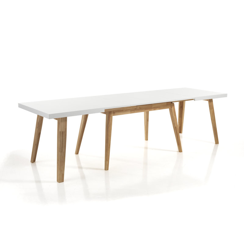 Leyland Extendable Solid Wood Base Dining Table