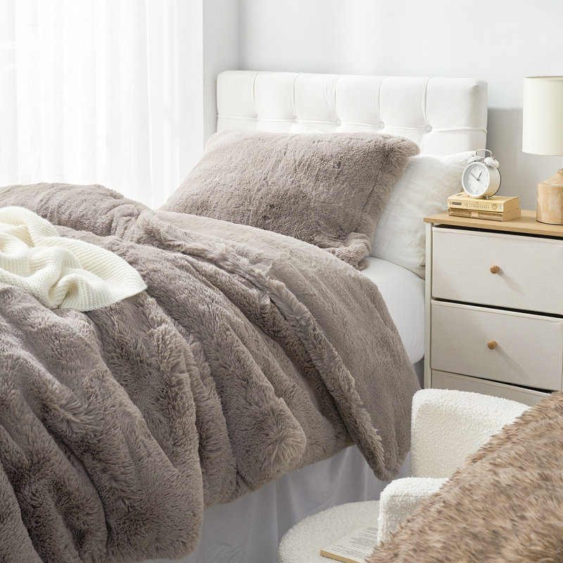 Ensemble d'édredon surdimensionné 1250 Chunky Bunnies Coma, Édredon simple extra long + 1 taie décorative