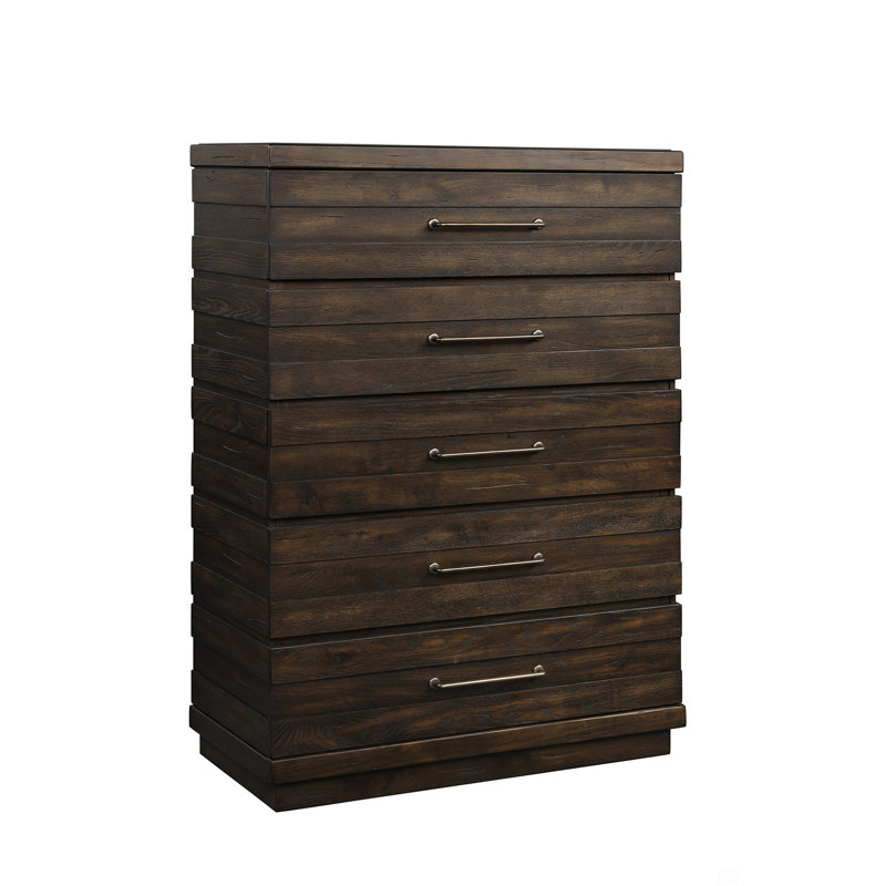 Commode 5 tiroirs, commode en bois