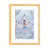 Toile avec cadre en bois beige n'est pas disponible