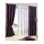 Loman Synthetic Eyelet Single Curtain Panel, opaque-30895626-30895630