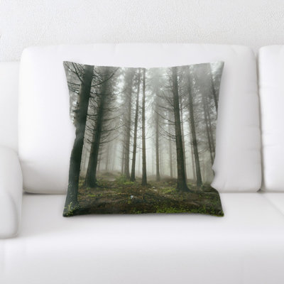 Microsuede Throw Pillow