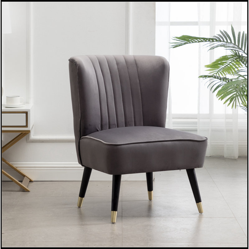 Fauteuil d'appoint Elon, Gris