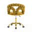 Chaise de bureau pivotante en velours-756362140