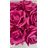 Fuchsia Real Touch Large Head Roses Arrangement