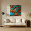 Art mural en métal Neo Expressionism 72-9388471