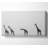 Giraffe Safari Lineup - Wrapped Canvas Print-135025527