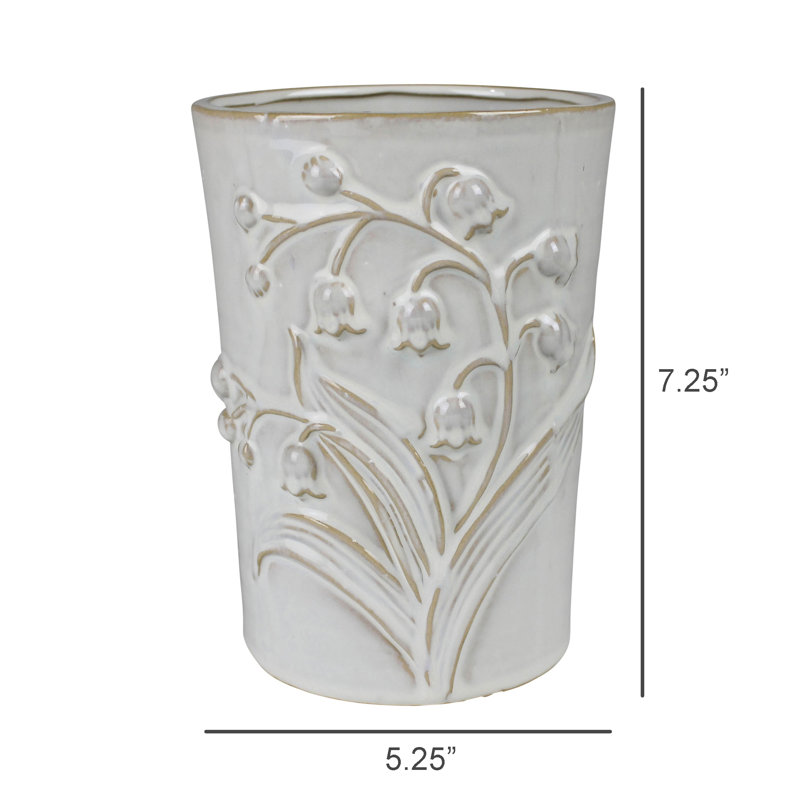 Vase muguet en céramique
