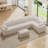 Extra Large Modular Sectional Sofa, Plush Corduroy Fabric, Modern Oversized L Shaped Sectional Couch With Deep Seat, Tool-Free Assembly-192985523