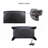 18" 3D Flame Electric Infrared Quartz Fireplace Stove With Remote Control