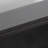 Canberra Solid Mango Wood Coffee Table, Black