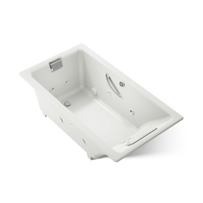 Tea-for-Two 66" x 36" drop-in whirlpool bath