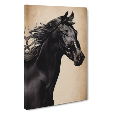 Beautiful Horse - Wrapped Canvas