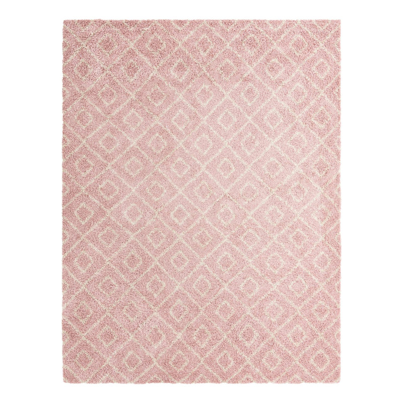 Geometric Indoor Rug, Rectangle 10'8" x 14'