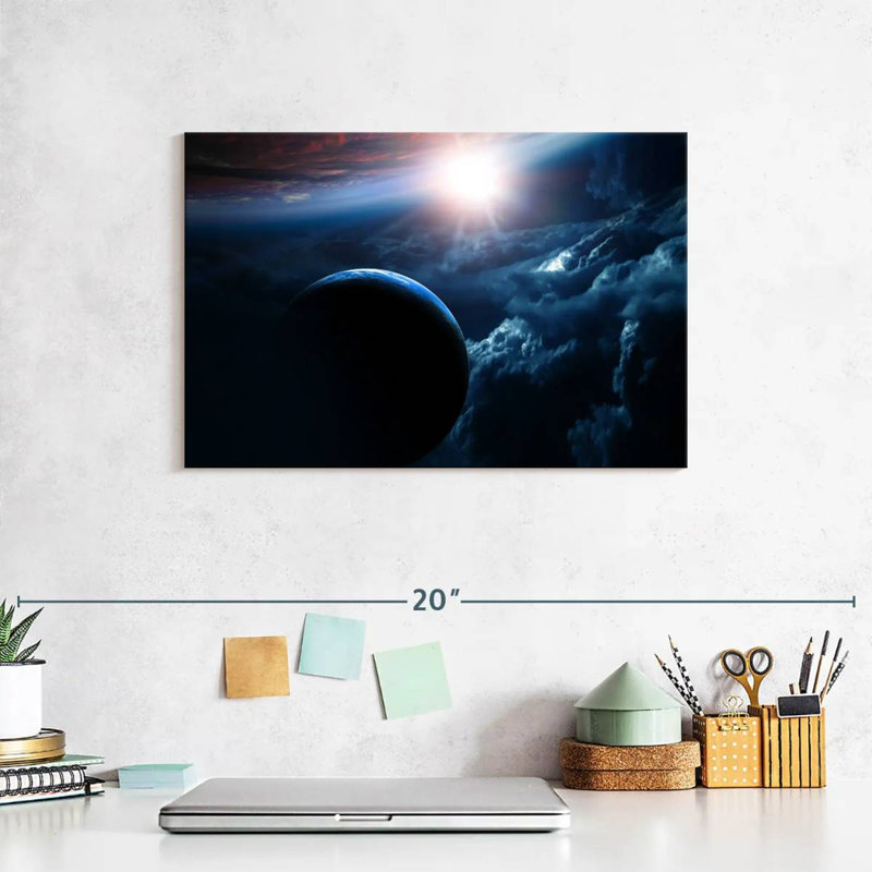 Oberle Space Sunrise, 8" H x 12" W
