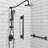 Bath Shower 18'' Safety Grab Bar-122413163-122413167