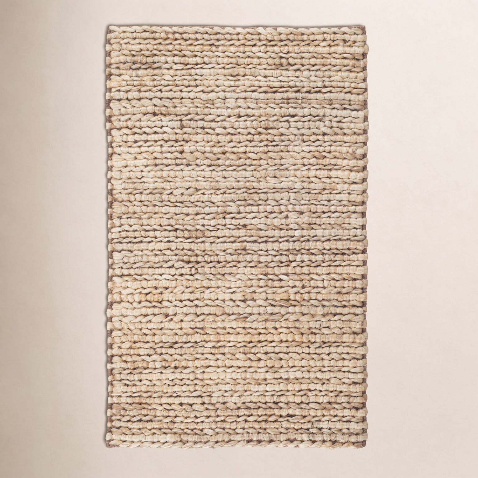 Jute Woven Natural Hand-Woven Jute Rug, Rectangle 8'6" x 11'6"