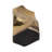 Warner Pinched Metal Vase, Gold-208491399