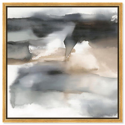 «Windswept», toile, Neutral Abstracts par Art Remedy