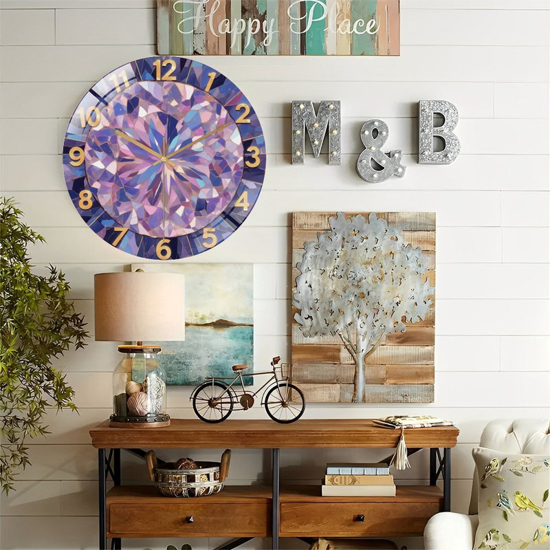 Horloge murale 12 po