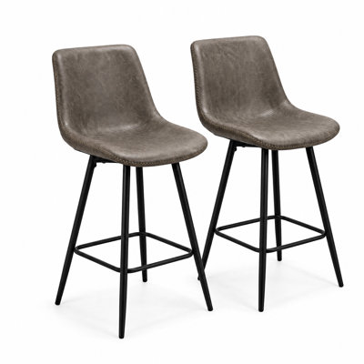 Ensemble de mobilier de bar gain de place - Table et tabourets assortis - Idéal pour un bar à domicile, un îlot de cuisine ou une salle de jeux - Brun, ensemble de 4 pièces