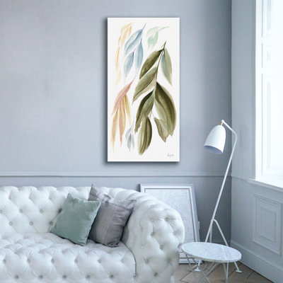 "Epic Graffiti" Leafy Cascade "par Kristy riz, art mural sur toile