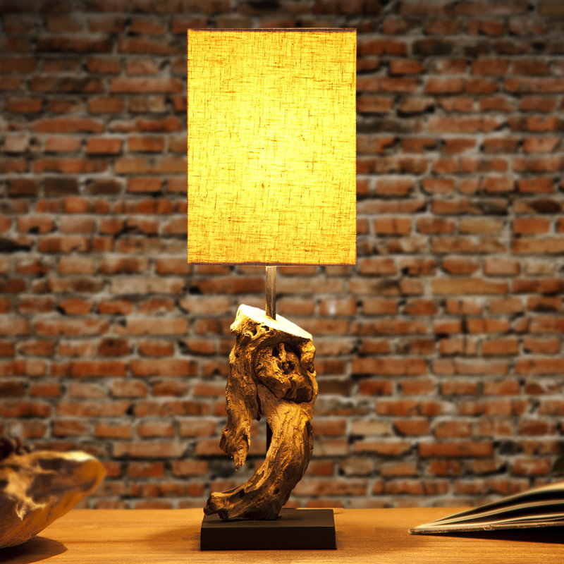 Thursa 45cm Dark Brown Novelty Table Lamp
