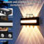 Black Plug-in Integrated LED Outdoor Sconce