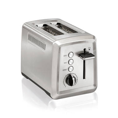  BLACK+DECKER® 2-Slice Toaster with 7 Toast Shade Settings,  Extra-Wide Slots for Bagels, Stainless Steel Exterior Finish: Home & Kitchen