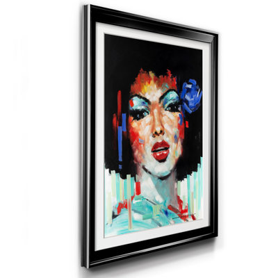 " Confetti Girl I " Painting Print