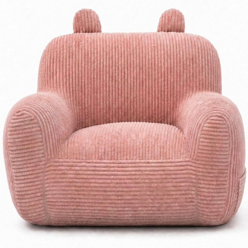Canapé pour fauteuil à billes pour enfants avec rembourrage rembourré en mousse à mémoire de forme Chaises confortables paresseuses Garçons Filles Jouant lecture Détente Mignon salon Chambre Cozy