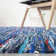 Rag Rug Hand Woven Cotton Striped Rug