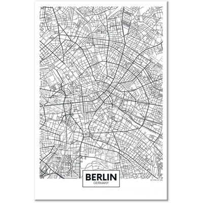 " Map Of Berlin "