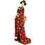 Geisha With Pale Green Sash Figurine