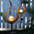 Outdoor Solar Garden Lights Waterproof Integrated LED Pathway Lights Moon Stake Light for Yard Decor