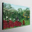Tropical Forest With Monkeys by Henri Rousseau - Wrapped Canvas Print-1403260403