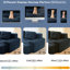 153'' Corduroy Sectional