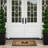 Monogram Natural Coir & Rubber Door Mat with Geometric Border — Heavy-Duty, Dirt-Trapping, Non-Slip Outdoor Entry Mat-414025822-414025808